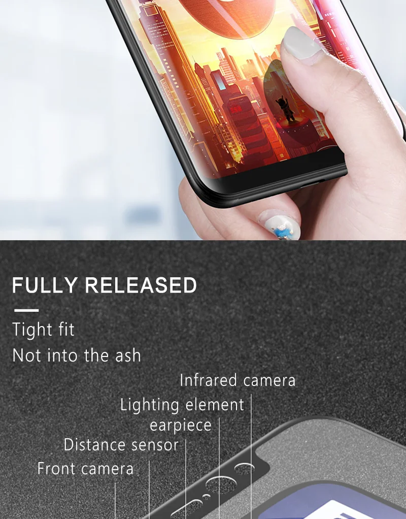 ESVNE защитный Стекло на Xiaomi a1 a2 Lite 8 8se 6 Экран протектор для redmi 6 pro закаленное стекло Фильм 2.5D полное покрытие
