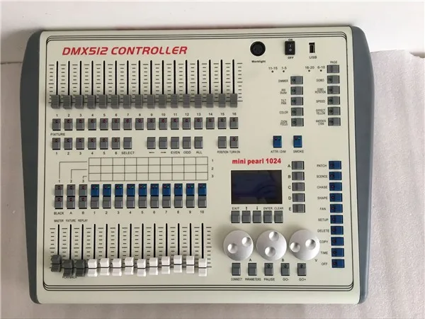 Бесплатная доставка с Fiycase DMX512 Контроллер мини жемчуг 1024 DMX контроллер диджей для