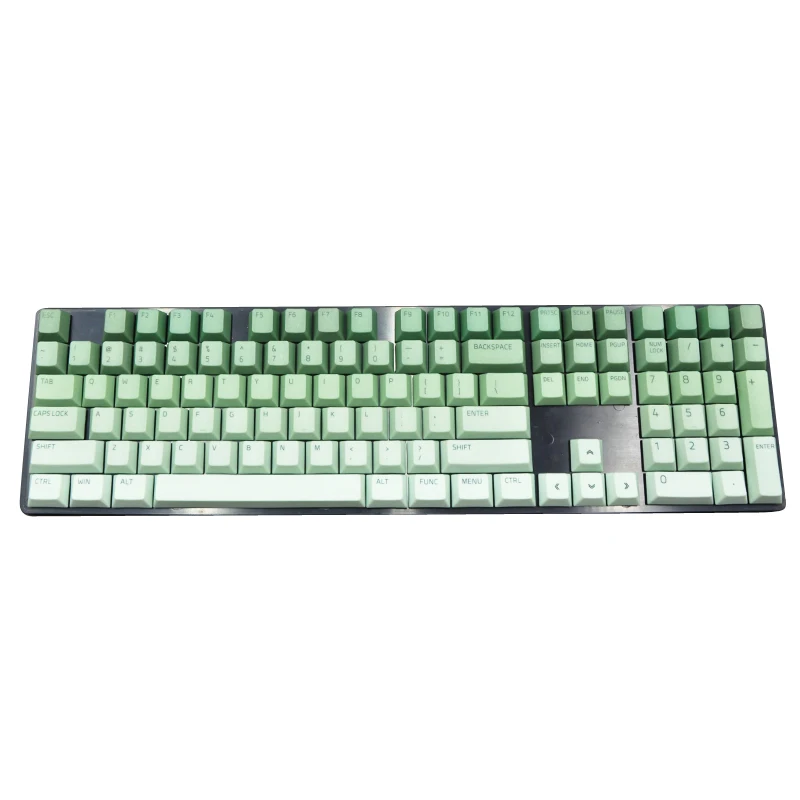 Натуральный keycap pbt красящая лента для возгонки механическая клавиатура колпачка.