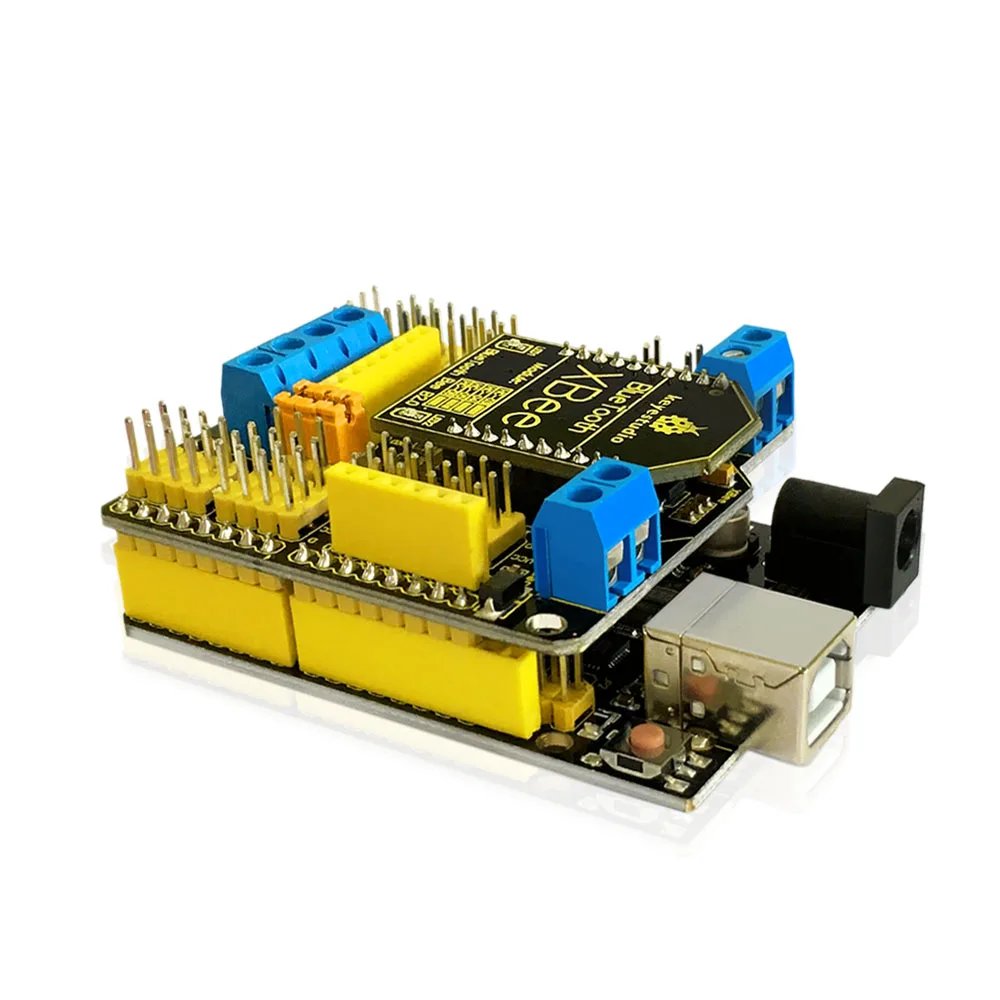 Бесплатная доставка! Расширительный щит Keyestudio Xbee Sensor V5 с интерфейсом RS485 Bluebee для