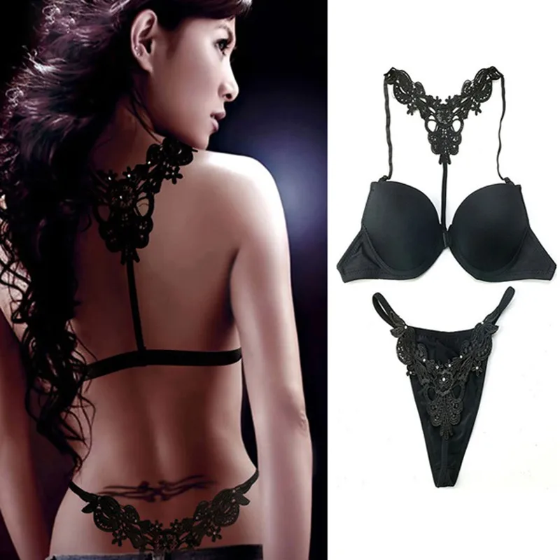 Женское Бесшовное нижнее белье с бантом и эффектом пуш ап|sexy bra|women sexy brafront closure |