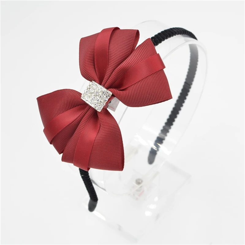 Повязка на голову с бантом и бриллиантами для женщин девочек|hair accessori|accessories