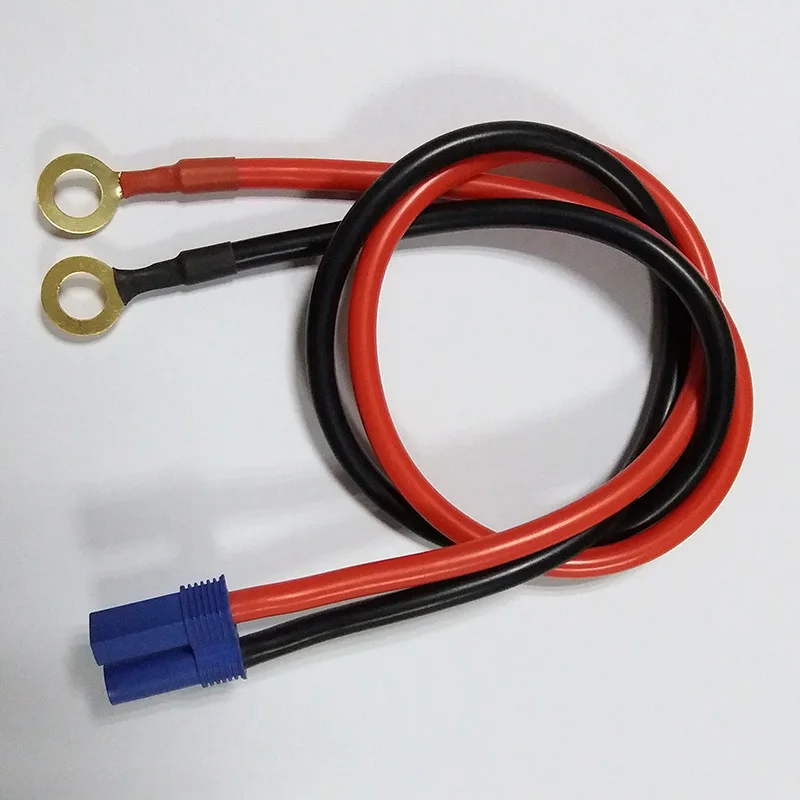 EC5 штекер для O типа терминала 50A/3239/10AWG медный шнур кабель для RC автомобиль вертолет мульти-вертолет бустер автомобильный аккумулятор стартер
