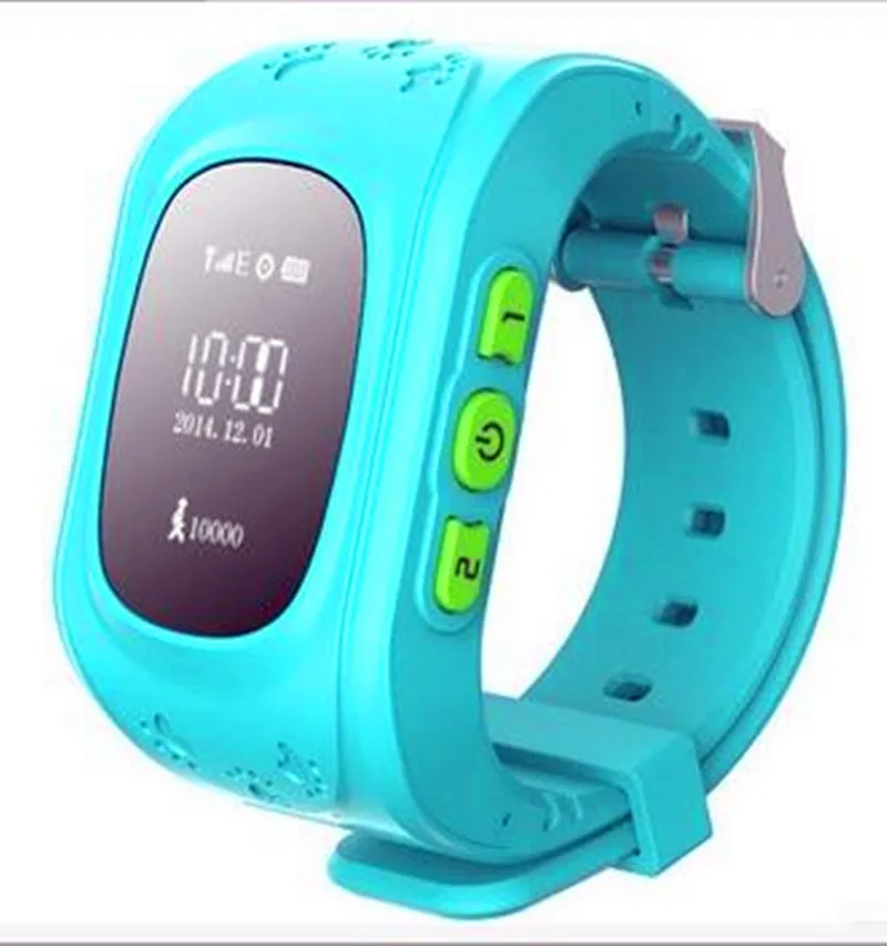 Smartch Q50 Kids Smart watch with Built-in Microphone GPS LBS SOS Call Reminder Micro SIM Card Adjustable Wristband For | Электроника