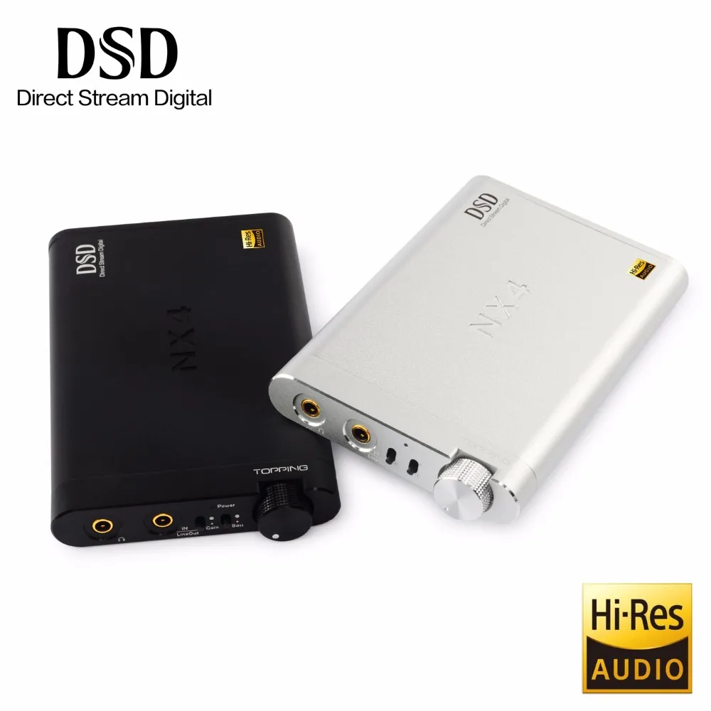 2019 Topping NX4 DSD XMOS XU208 чип DAC ES9038Q2M портативный USB Декодер Усилитель для