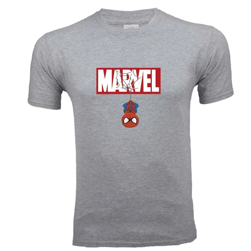 Мстители endgame &quotMarvel&quot напечатаны хлопковые Забавные футболки мужская одежда 2019