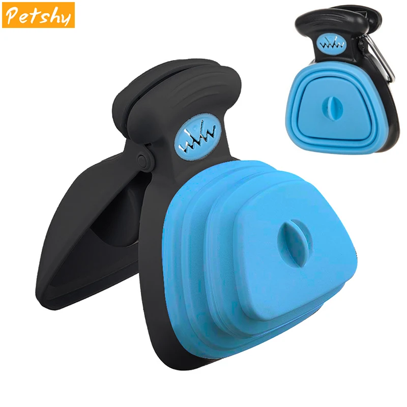 Petshy портативный собачий Кот Pooper Scooper Poop совок для уборки, средство удаления экскрементов, инструменты, складные принадлежности для уборки домашних животных