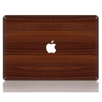 Виниловая наклейка с деревянной текстурой, кожный чехол для ноутбука Apple Macbook Pro Air Mac 1" 13" 1" 16" A2141, белый A1342 - Цвет: Only Top
