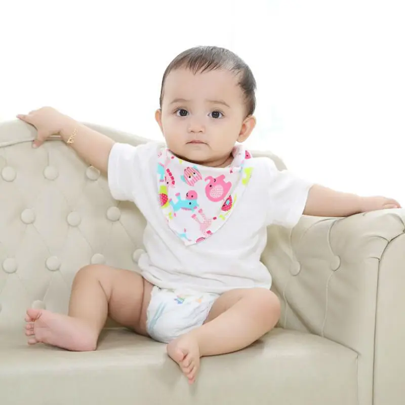 Модные детские нагрудники с персонажами для девочек и мальчиков Слюнявчики