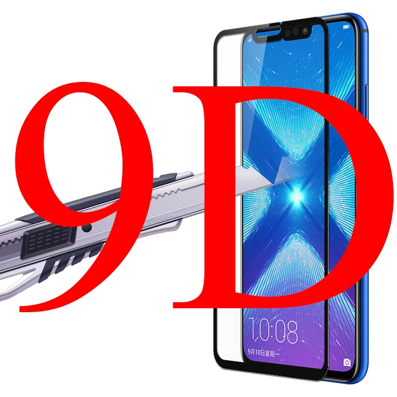 9D Полное покрытие экрана Защитное стекло для huawei P20 P10 Lite Pro закаленное Honor 8X9 8 10 lite
