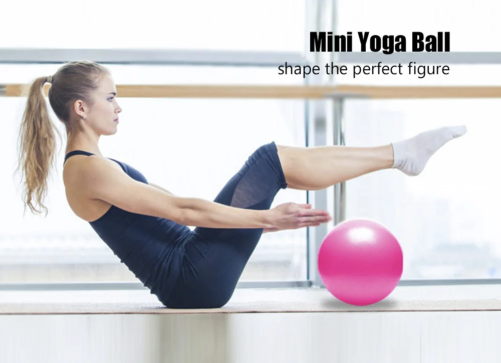 Fitness Yoga Ball PVC Exercise Balance Mini GYM Smooth Fitball Sport Pregnant Midwifery Training Equipment | Спорт и развлечения