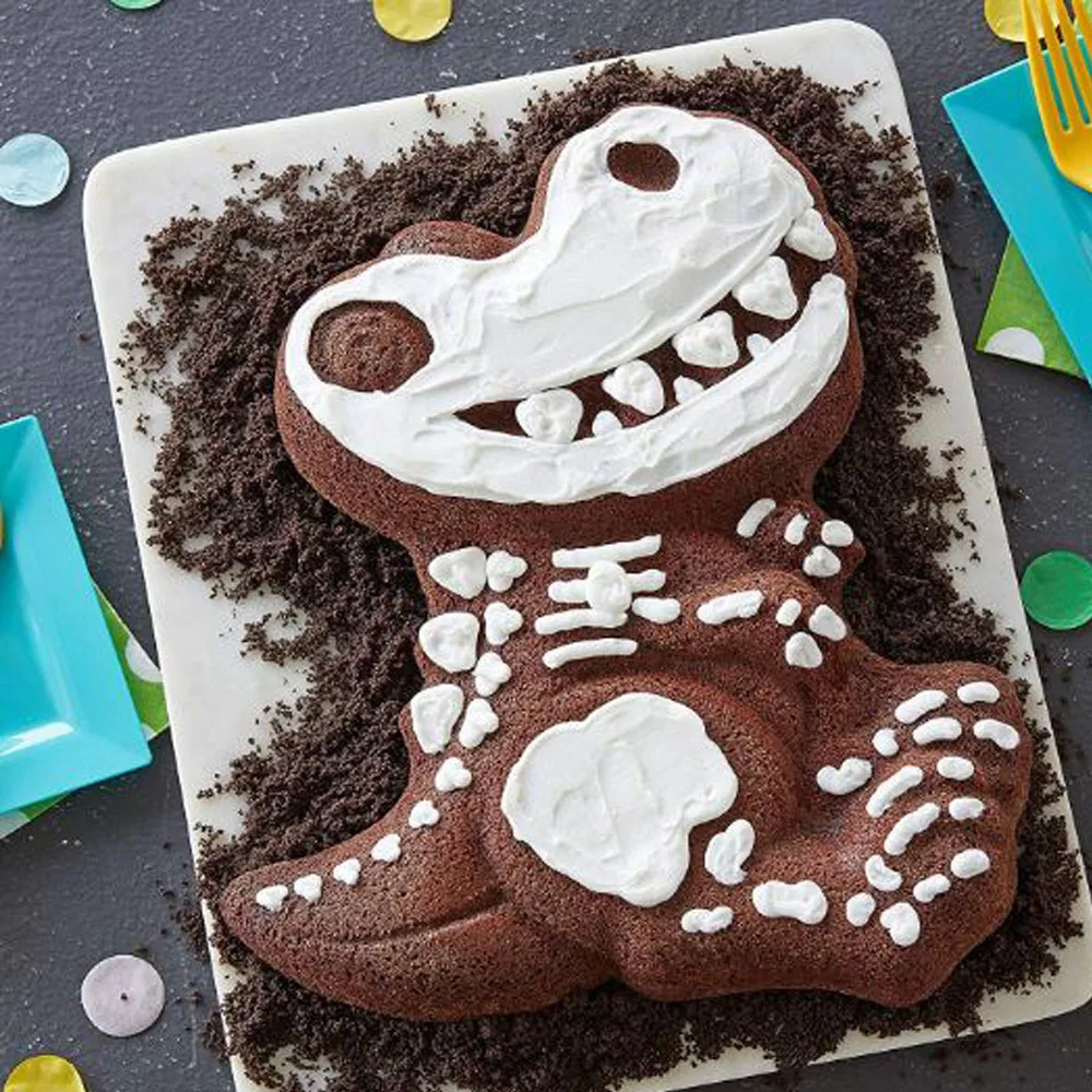 3D форма динозавра Торт Формочки для печенья инструменты украшения тортов из