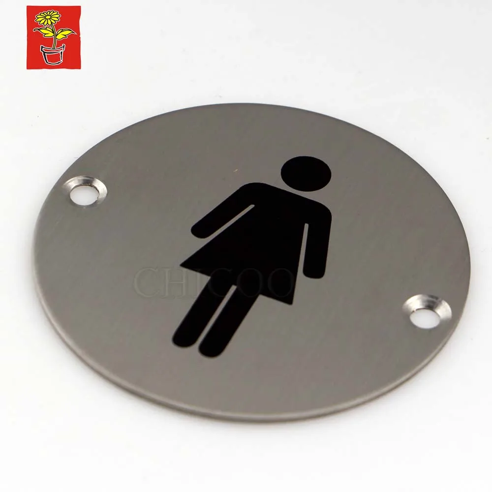 Hi Q дверные знаки таблички стандартные из нержавеющей стали с именем для офиса