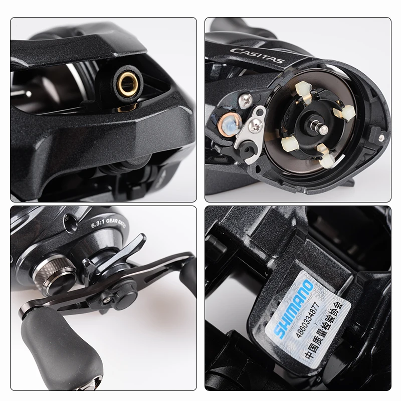 Рыболовная катушка для заброса приманки SHIMANO Casitas 150 151 150hg 151hg правая/левая рука 4 + 1