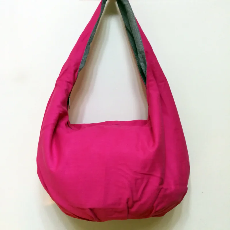 women bag rose Винтажные женские сумки, сумки через плечо, женская сумка, новинка, подарок матери, бохо, еврей, Ретро стиль, хлопковые сумки-Хобо - Цвет: women bag rose