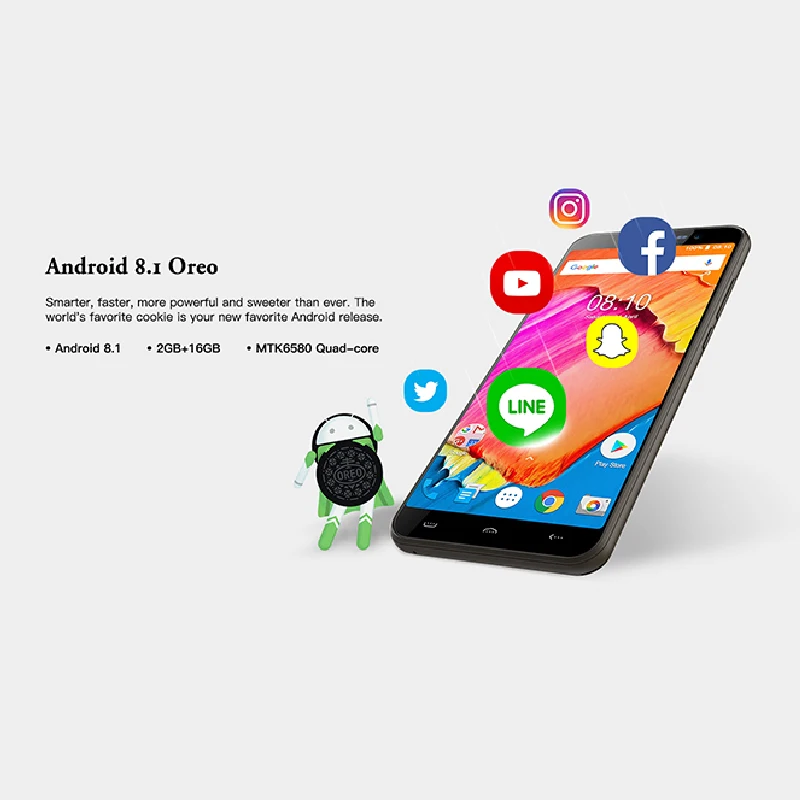 Оригинальный HOMTOM S17 отпечатков пальцев Face ID смартфон 3G 5 &quotAndroid 8 1 2 ГБ + 16 MTK6580 Quad core
