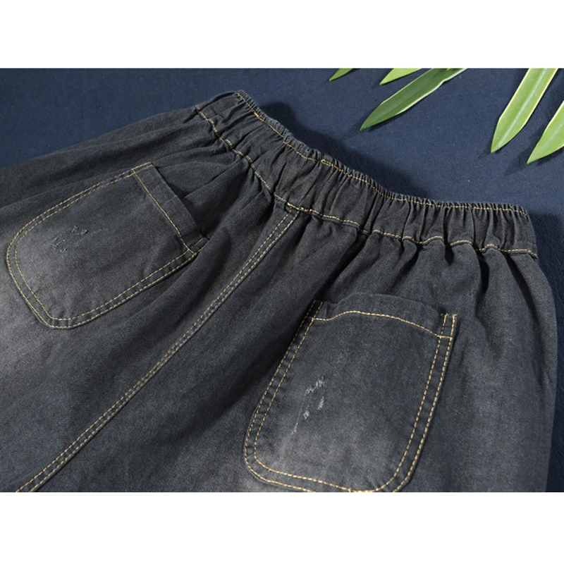 Новые Брендовые брюки с широкими штанинами модные женские джинсы высокой талией