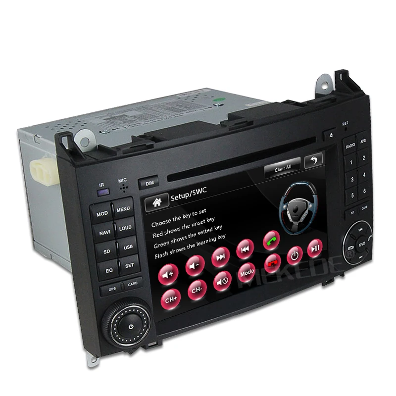 1080P Автомобильный dvd-плеер радио для Mercedes Benz B200 A B класс W169 W245 Viano Vito W639 Sprinter W906 gps Navi RDS