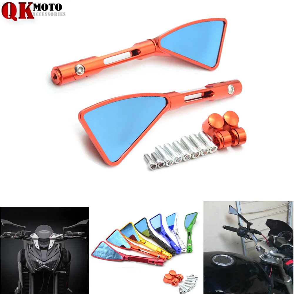 Универсальное боковое зеркало заднего вида для мотоцикла с ЧПУ honda yamaha Kawasaki z750