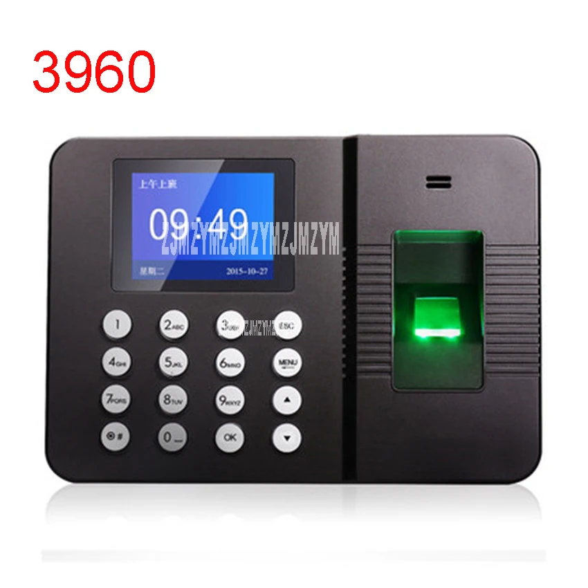 3960 машина для пробивки отпечатков пальцев работы 5 В|punch card machine|fingerprint attendancefingerprint
