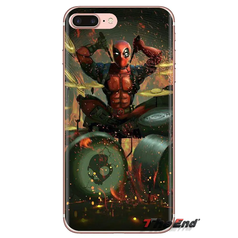 For iPod Touch Apple iPhone 4 4S 5 5S SE 5C 6 6S 7 8 X XR XS Plus MAX Soft Transparent Case Covers Spiderman Hero DC Comic Venom |