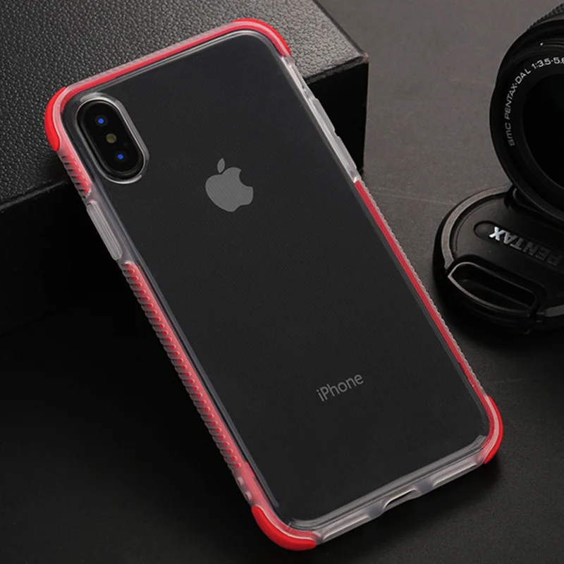Two In One Tpu Soft Bumper Duplex Capsule For Iphone 7 8 6 X XR XS 6s Plus MAX Case Housing Style Cover | Мобильные телефоны и