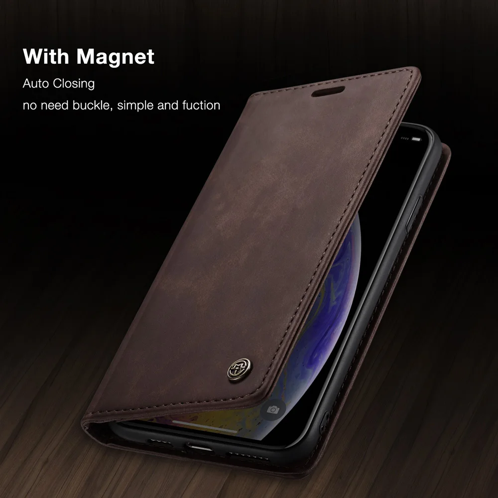 Магнитный флип-чехол для карт Fundas для iPhone 8, 7, 6 S, 6 Plus, чехол Coque для iPhone 11 Pro, XR, X, XS Max, роскошный кожаный чехол-подставка