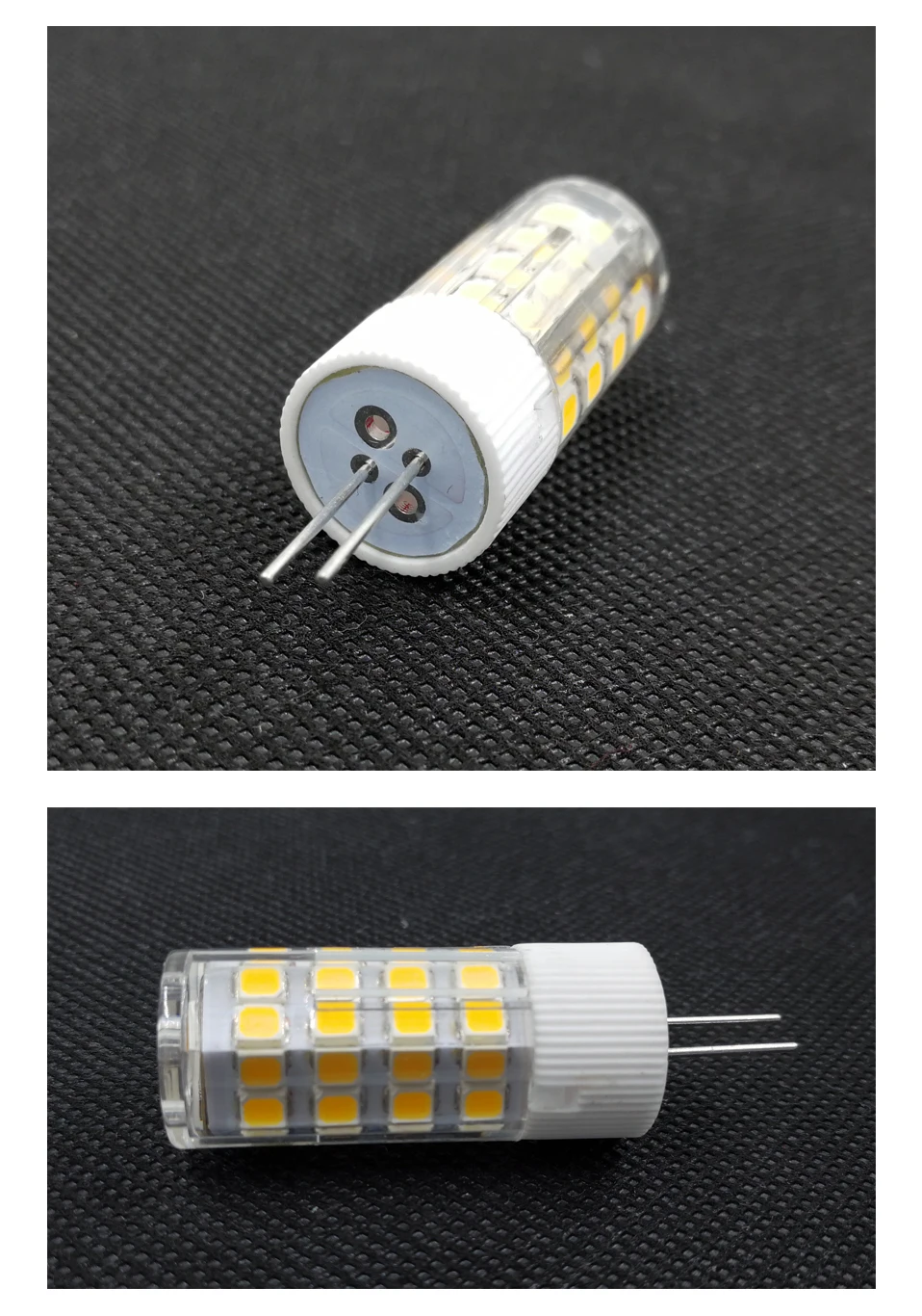 В продаже G4 Светодиодный светильник 220V SMD2835 4W 5W 7W лампа керамическая Светодиодная лампа Замена 30W 40W 60W галогенный светильник для люстры