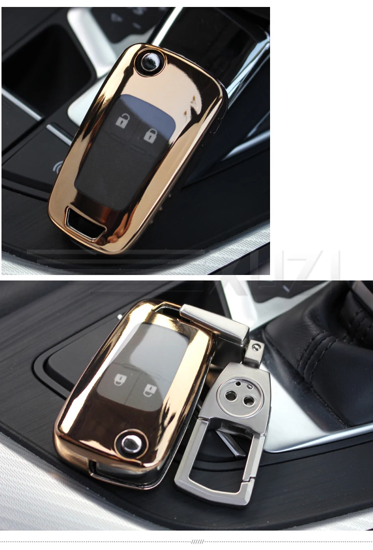 Чехол для ключей автомобиля из ТПУ для Chevrolet Camaro Malibu Cruze Aveo Trax Opel Astra Corsa Meriva Zafira Antara Astra J Builk Buick