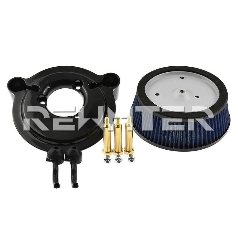 

Система очистки воздуха мотоцикла Bule Big Sucker Stage I набор воздушного фильтра для Harley Dyna 2000-2016 2017 Softail 2000-2014 2015