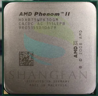 Трехъядерный процессор AMD Phenom II X3 B77 3,2 ГГц HDXB77WFK3DGM Socket AM3
