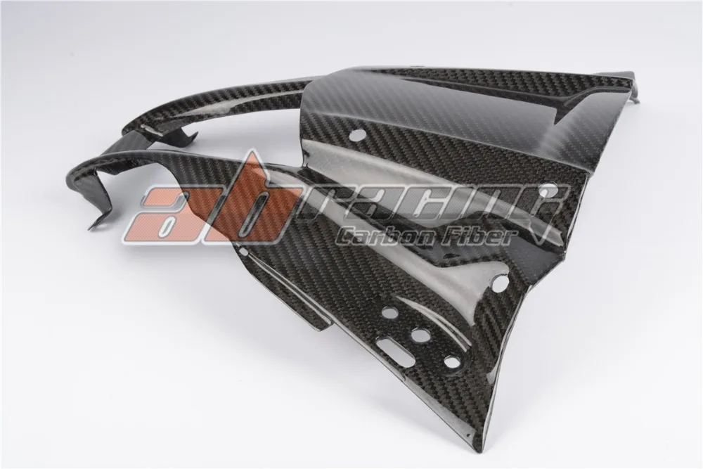 Передняя фара ближнего верхний нос Обтекатели Обложка для Kawasaki ZX10R 2011 2012 2013 полностью из углеродного волокна, твил