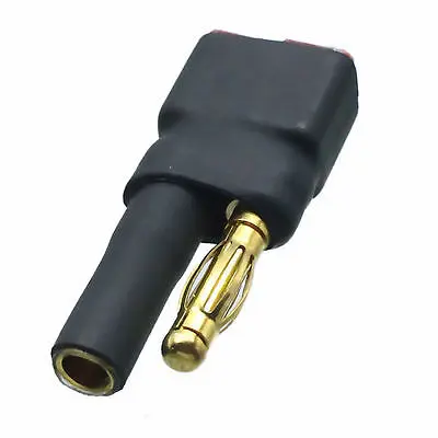 

No Wires Connector - 4MM Bullet Male to Female T-Plug Adapter (Deans Style)