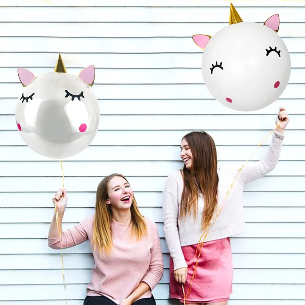 

PATIMATE Unicorn Balloons Birthday Helium Balloons Air Unicorn Decor Unicorn Accessories Unicornio Party Decor Baby Shower Boy