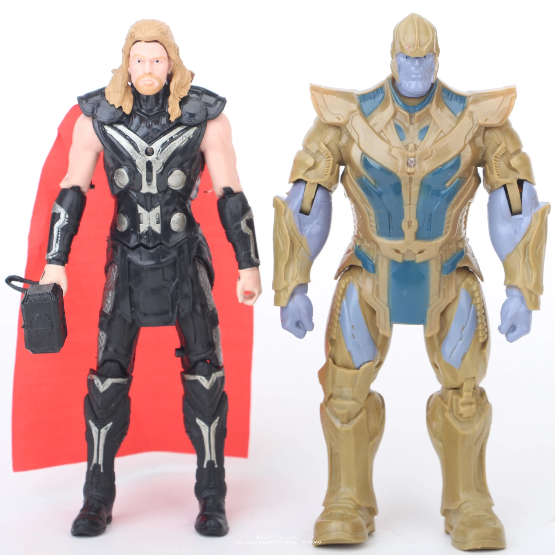 Disney Marvel Мстители 8 шт./компл. Тор Халк Железный человек фигурка аниме мини