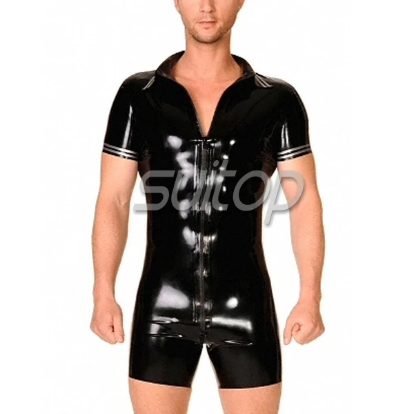 Латексная Спортивная одежда для мужчин из натурального каучука|sportwear| |