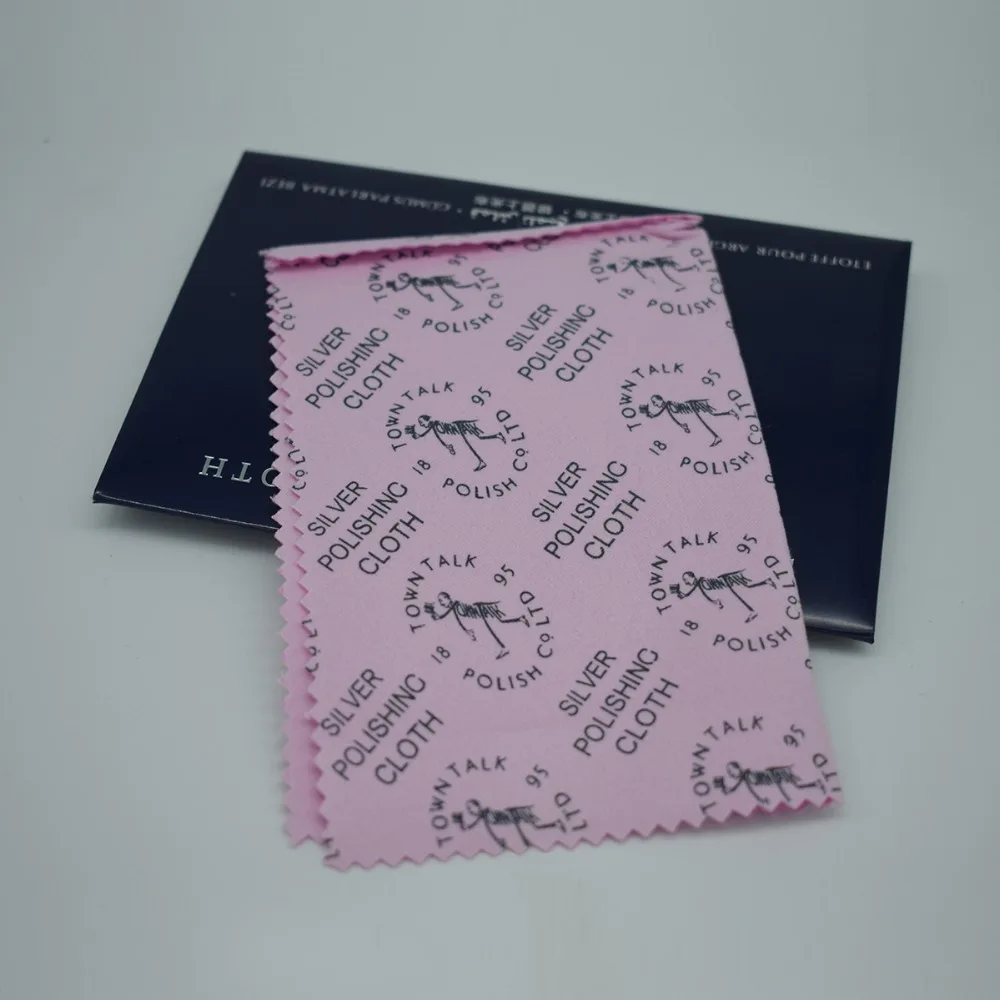 2016 протрите серебристо-золотые ювелирные изделия ткань для полировки делая 5 шт. |