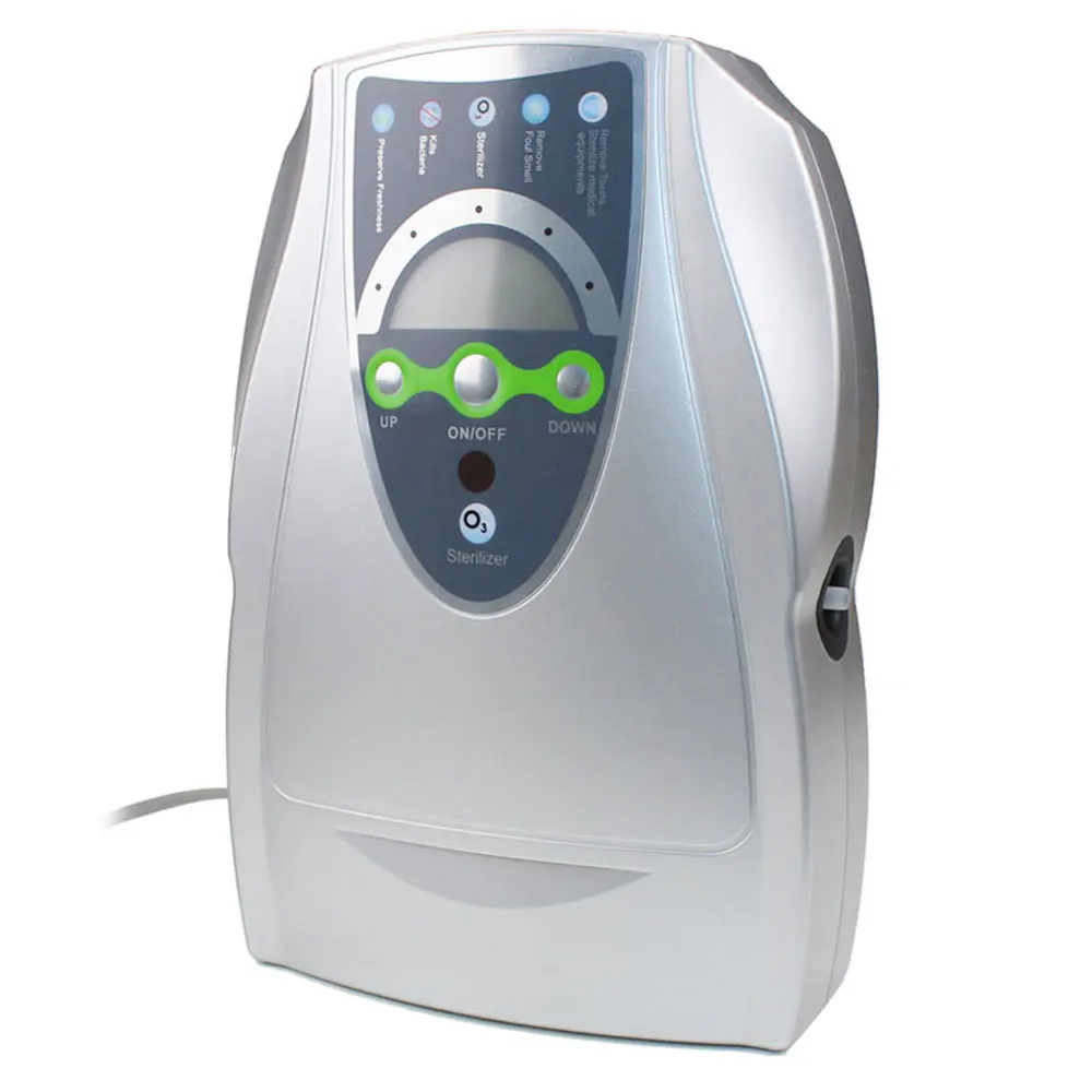 AC220V EU Plug Портативный генератор озона 500 мг кислородная машина озонатор воздуха воды очиститель воздуха очиститель овощей озонатор дезинфектор - Цвет: AC220V EU Plug