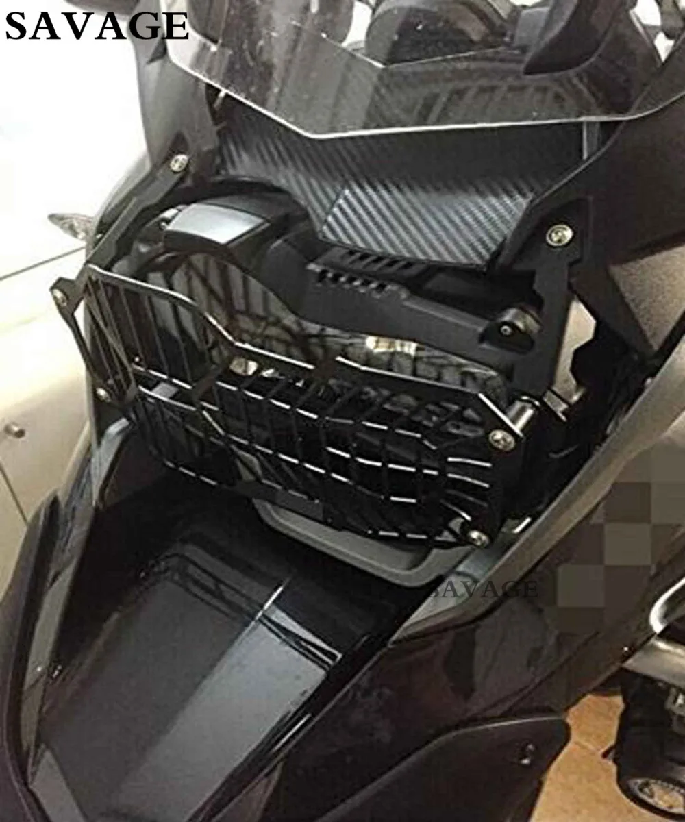 

Motorcycle Headlamp Headlight Grill Guard Cover Protector For BMW R1200 GS and Adventure 2013-2016 14 15