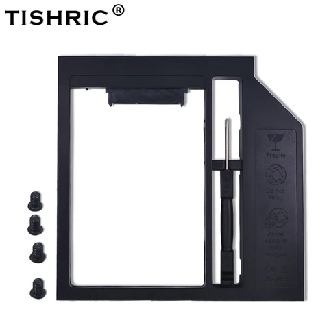 Пластиковый переходник TISHRIC Optibay для установки второго жесткого диска 9,5 мм SATA 3.0