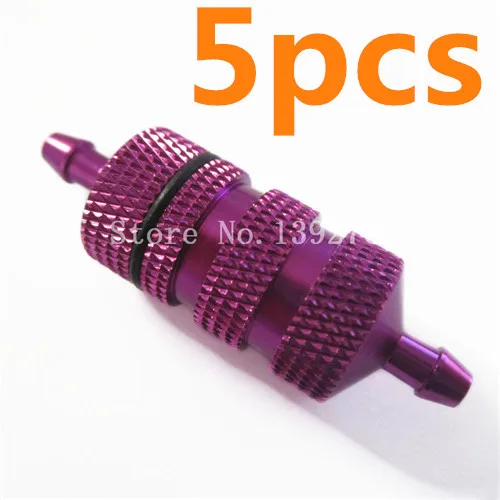 Оптовая продажа 5 шт./лот HSP алюминиевый топливный фильтр Nitro детали двигателя 80118