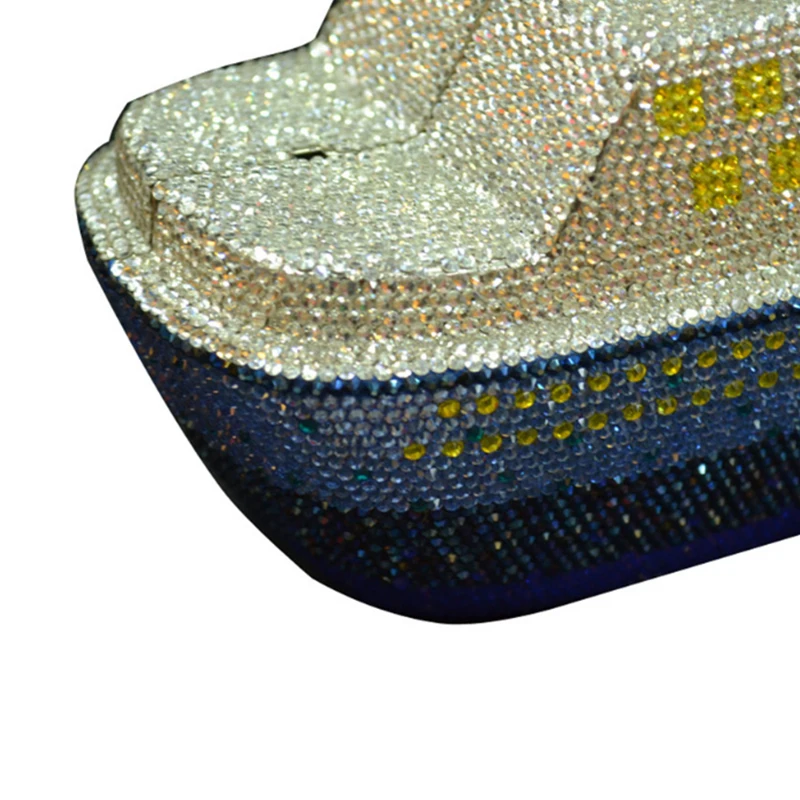 

XIYUAN Brand Full Diamond Luxury Ship Steamer Shape Women Clutches Bags And Purses Fashion Bag High End Ladies Party Handbag