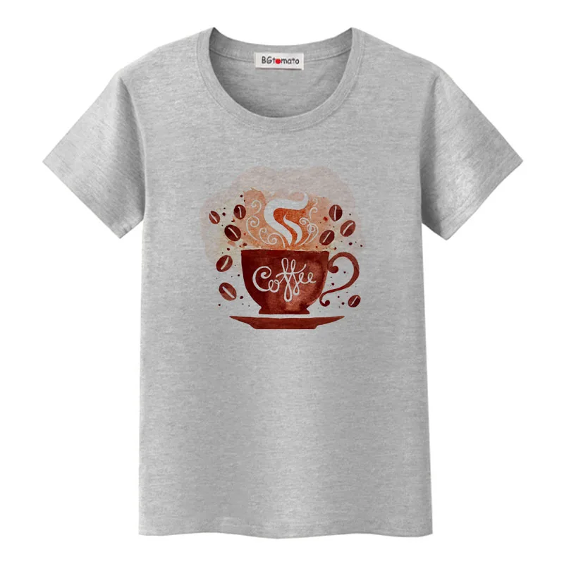 

bgtomato a cup of tea tshirt brand new clothes summer casual t shirt women fashion streetwear creative tops gothic haut femme