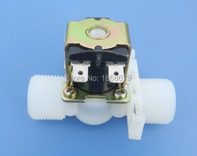 Ebowan DN20 3/4 ''Электрический водяной клапан 12 В электромагнитный pp нормально