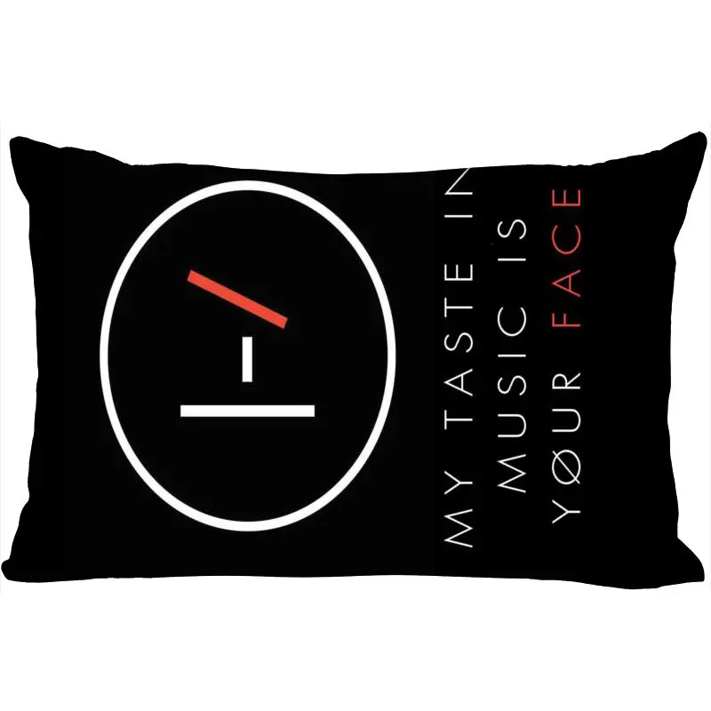 Pillowcase «Twenty One Pilots» Подушка Чехол прямоугольник Подушка на молнии Подушка Чехол 45x35 см наволочка с декоративным принтом - Цвет: Pillowcase