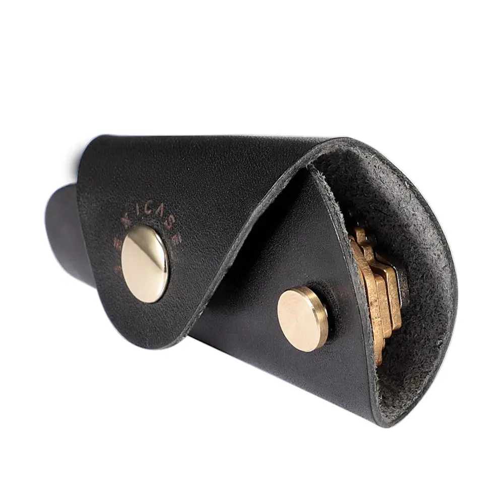 Ключницы из натуральной воловьей кожи EDC Автомобильный держатель для ключей