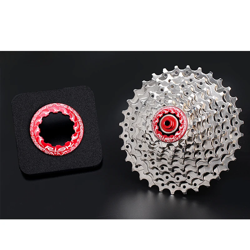 Aluminum Alloy 11T Flywheel Cover For Mountain Road Bike 2 Colors Ultra - light CNC Locked Locking Ring Cap 5.7g | Спорт и