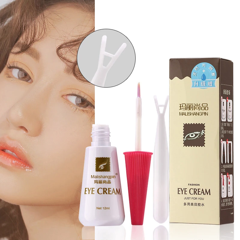 

Модный клей для ресниц для макияжа брендовые водонепроницаемые Прозрачные Ресницы для век белые Накладные ресницы макияж красота