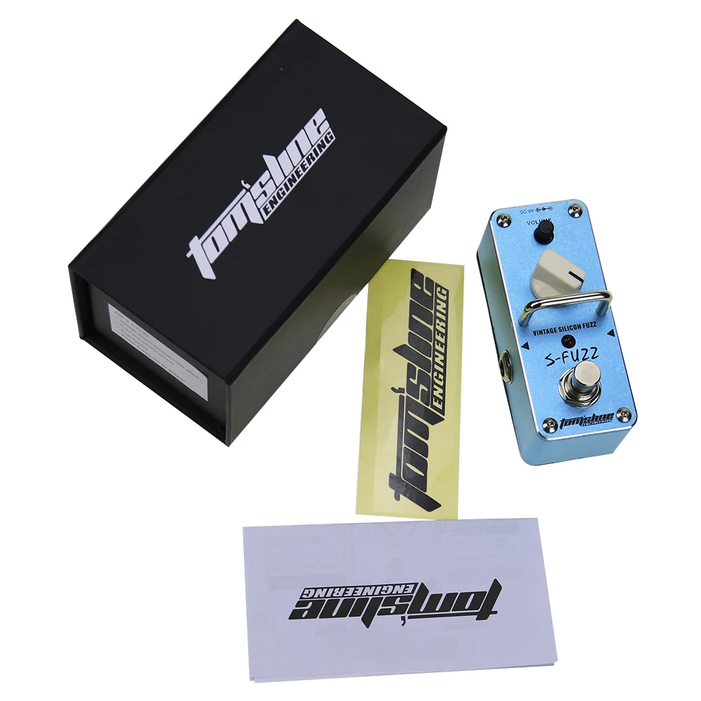 Арома педаль эффектов для электрогитары S Fuzz винтажная силиконовая мини эффект с настоящим Bypass|electric guitar