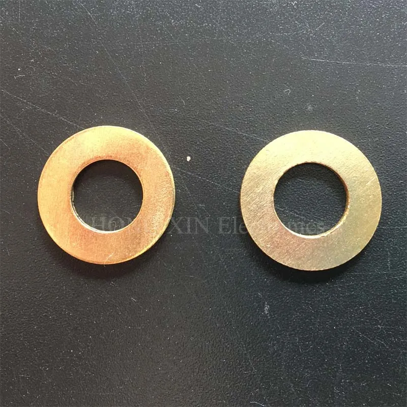 20pcs DIN125 ISO7089 M10 Meson Pad медный лист металлический воротник латунная плоская шайба